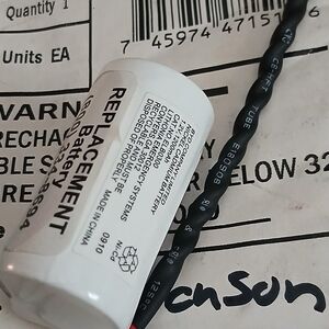 Replacement Battery for Exit Sign